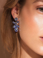 Mini Dione Earring - Light Sapphire