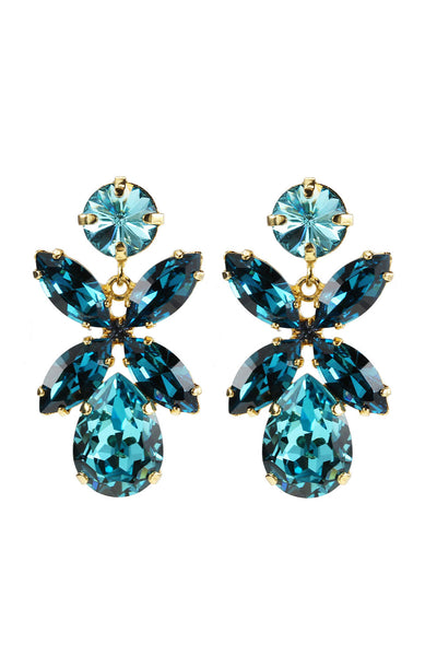 Dione Earrings - light turquoise/ indicolite