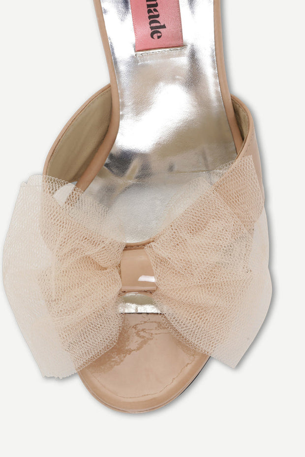 Melody Tulle Bow - Praline