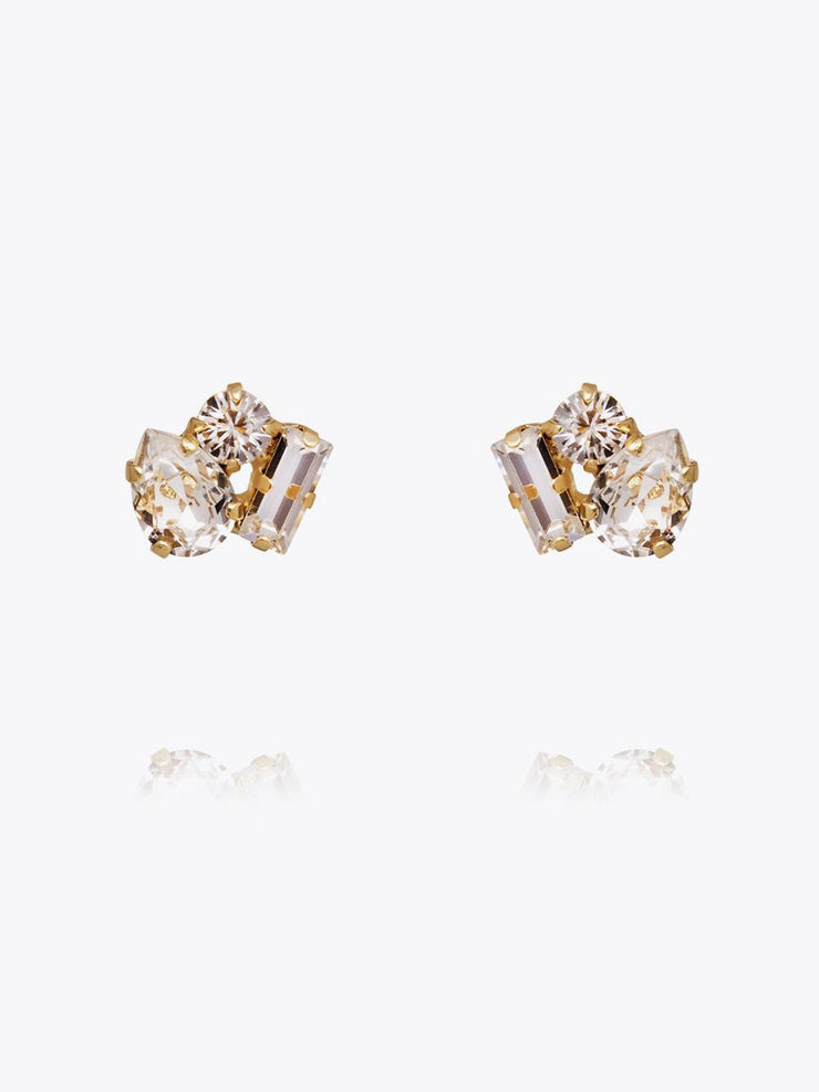 Isa Earrings - Crystal