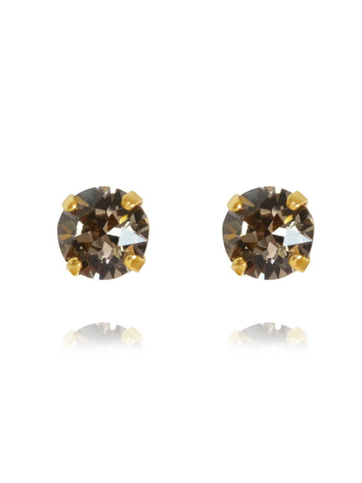 Classic Stud Earring - Greige