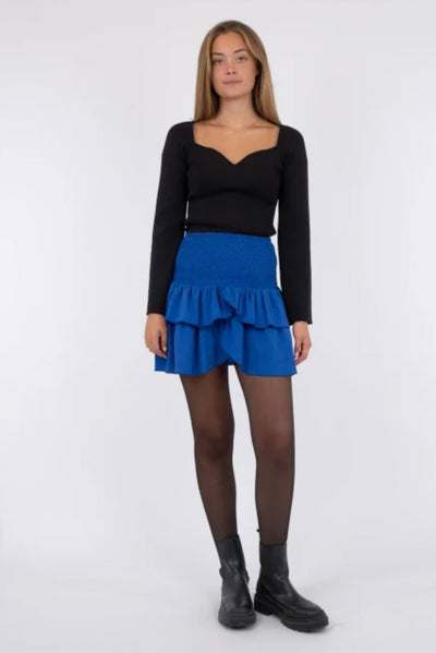 Carin  Skirt - Crown Blue