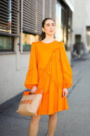 HeslaGZ Dress - Flame Orange