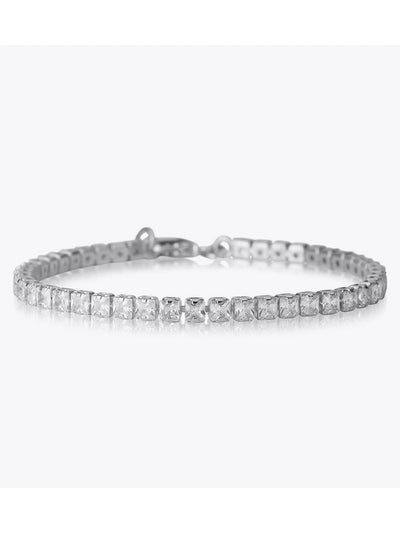 Zara Bracelet Silver - Crystal