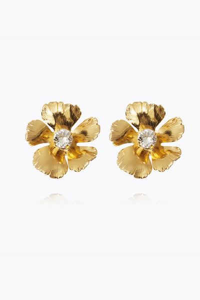 Anemone Earrings - Crystal