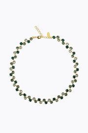 Fiona Necklace - Green Combo