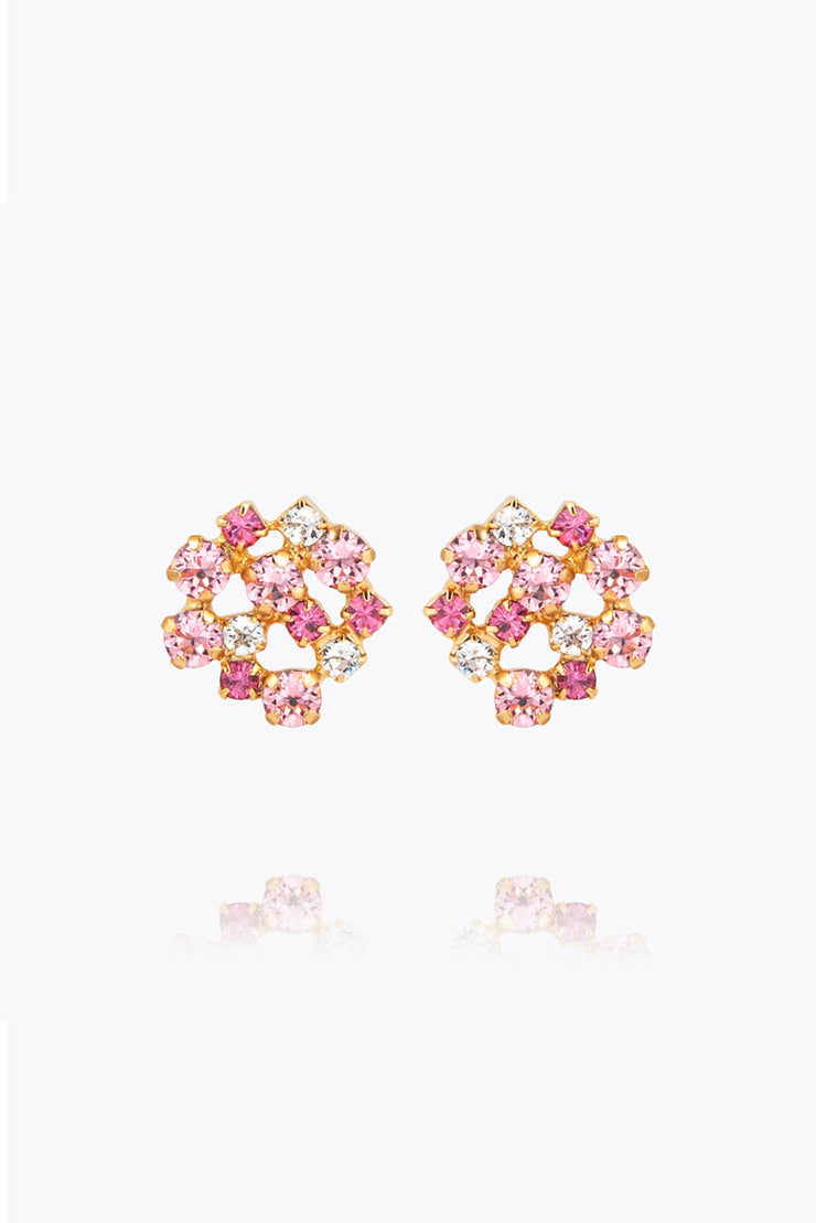 Kassandra Earring Gold - Pink Combo