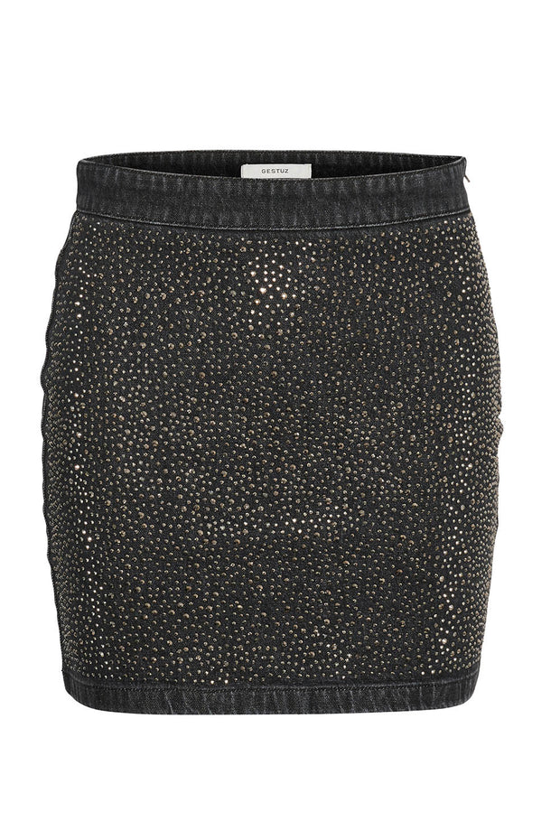 NadivaGZ MW Short Skirt - Dark Grey Washed
