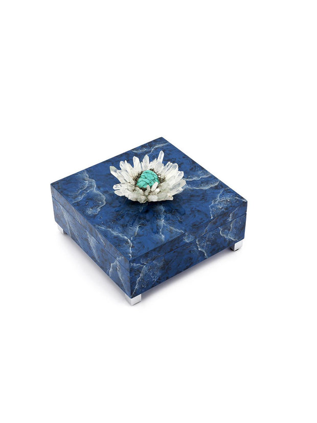 Box krizia blue sq Abhika - Nour Butikken