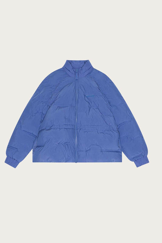 Soft Puffer Short Reglan Jacket - Bright Cobalt