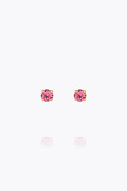 Mini Stud Earrings - Rose