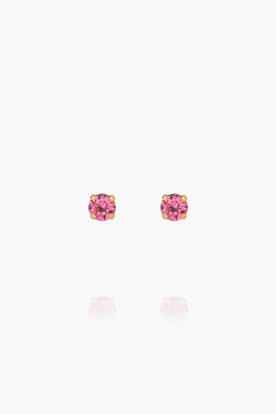 Mini Stud Earrings - Rose