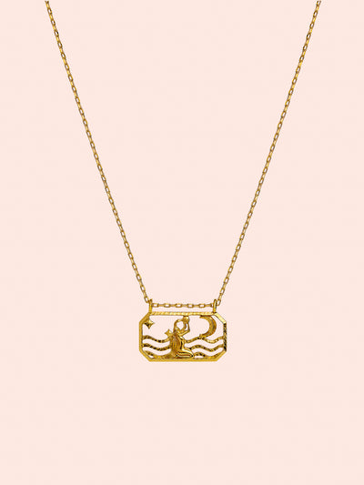 Zodiac Aquarius Necklace