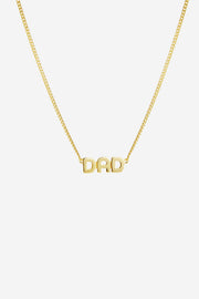 Dad Necklace - Gold