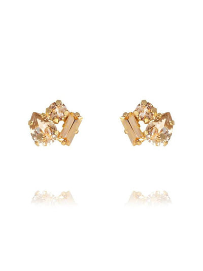 Isa Earring - Light Peach Combo