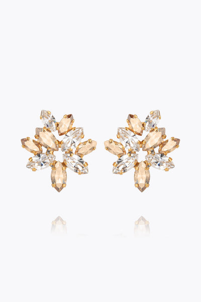 Melia Earcuff - Crystal/Golden Shadow