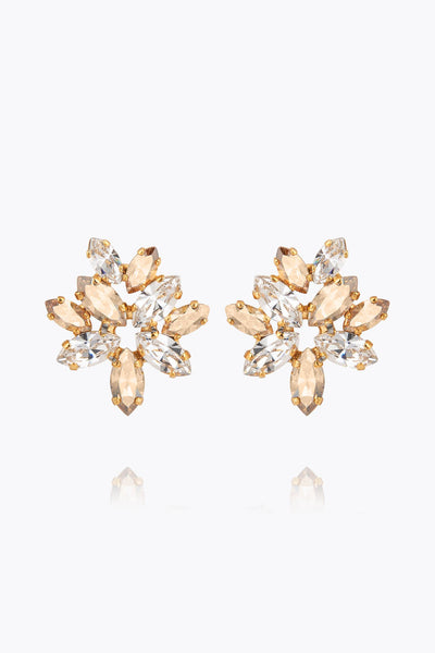 Melia Earcuff - Crystal/Golden Shadow