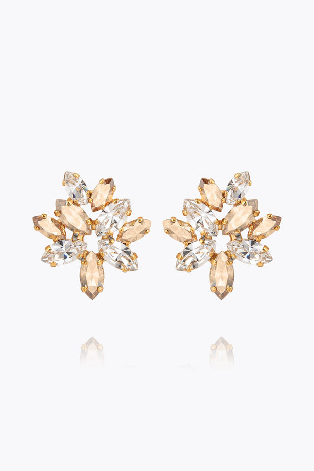 Melia Earcuff - Crystal/Golden Shadow