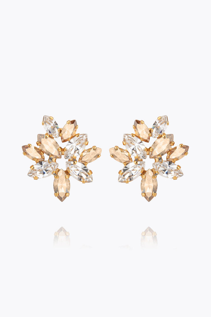 Melia Earcuff - Crystal/Golden Shadow