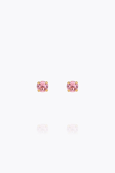 Mini Stud Earrings - Light Rose