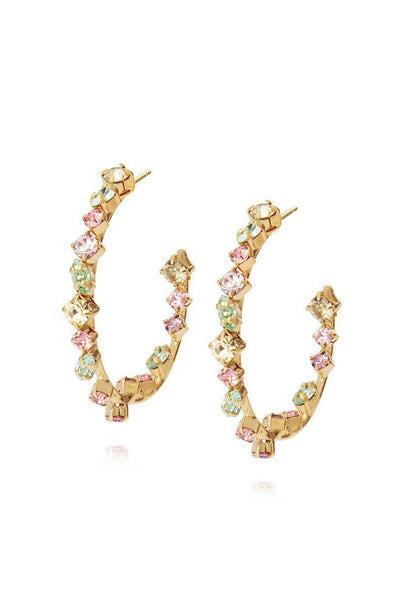 Antonia Loop Earrings - Summer Combo