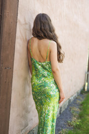 FuriaGZ P Strap Dress - Green Splash