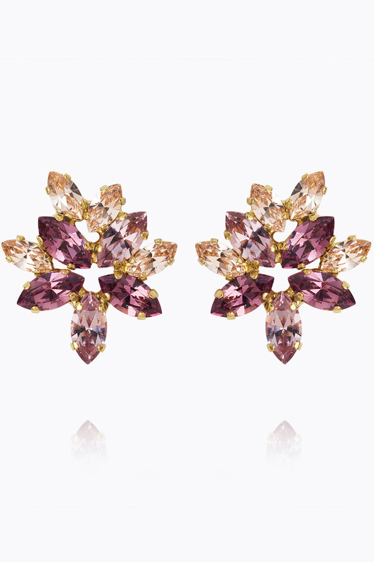 Melia Earcuff Gold - Violet Combo