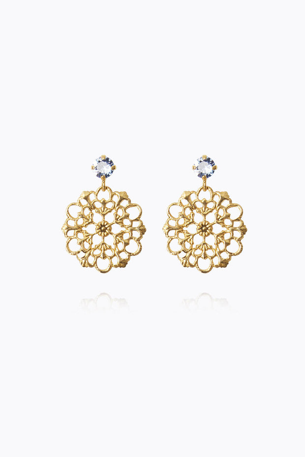 Andrea Earring - Light Sapphire