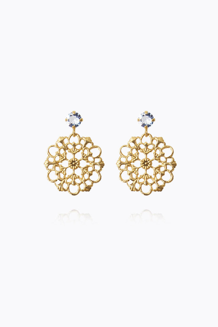 Andrea Earring - Light Sapphire