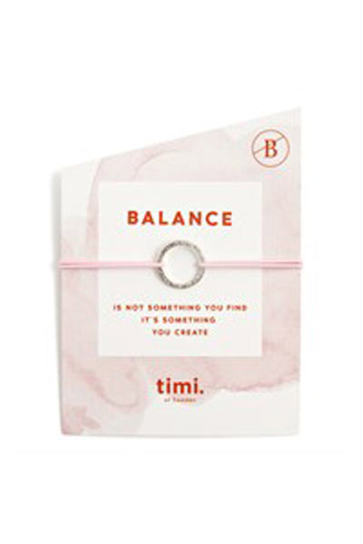 Balance Stretch Bracelet - Pink