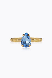 Petite drop ring - Lapis