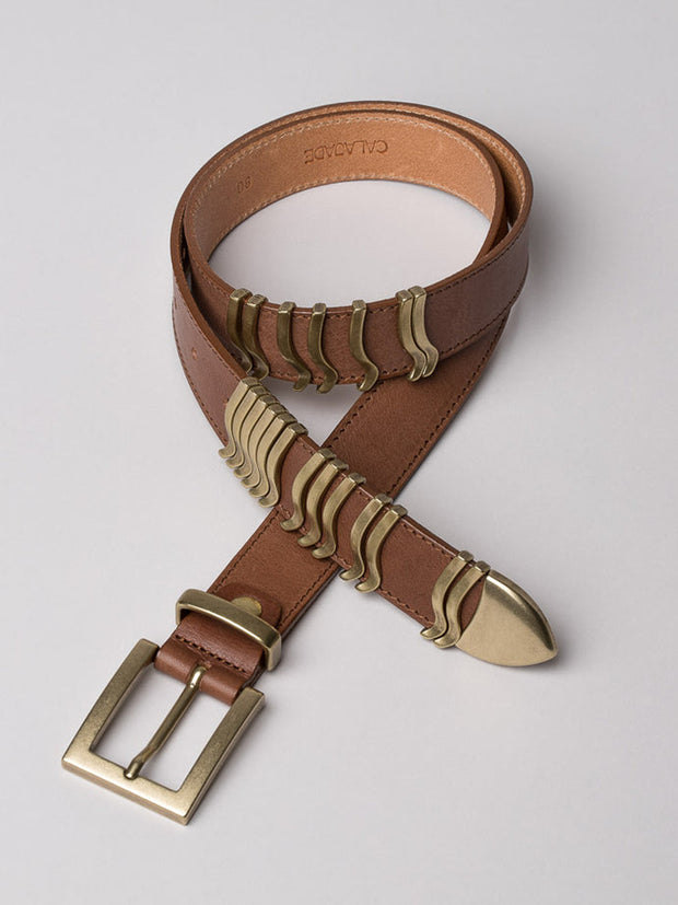 Rattle Belt - Nutmeg Gold