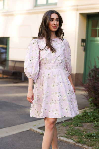 Clara Dress - Lavender Peony