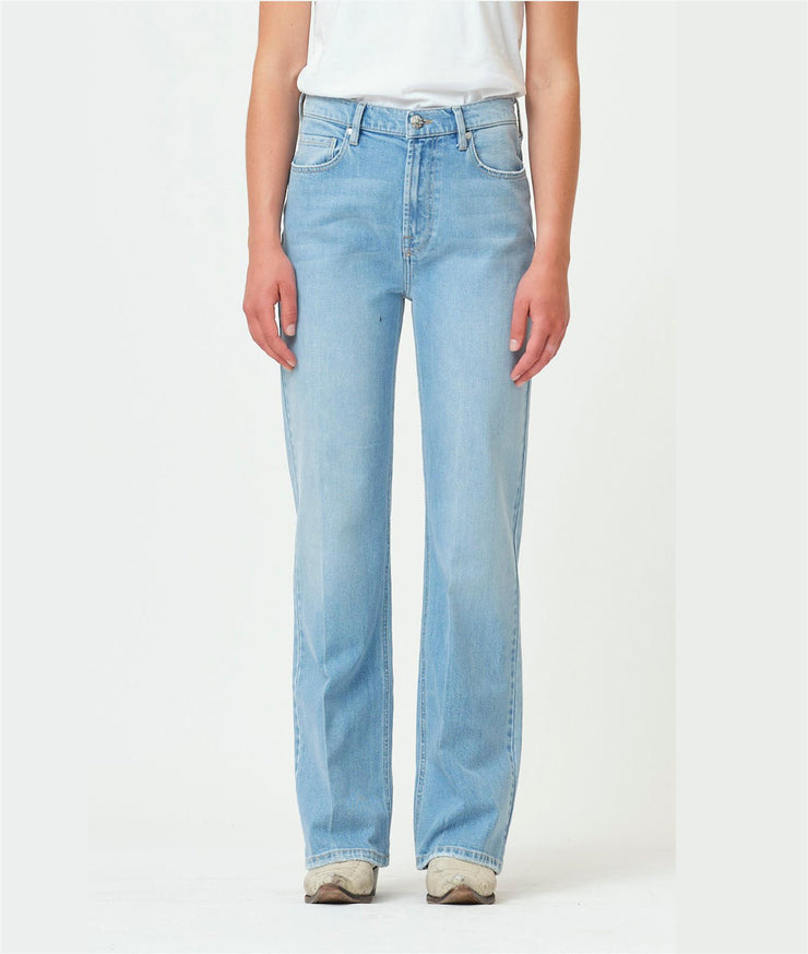 Brown Straight Jeans Wash Kingston