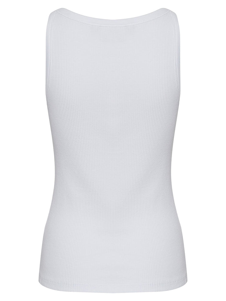 DrewGZ SL Top - Bright White