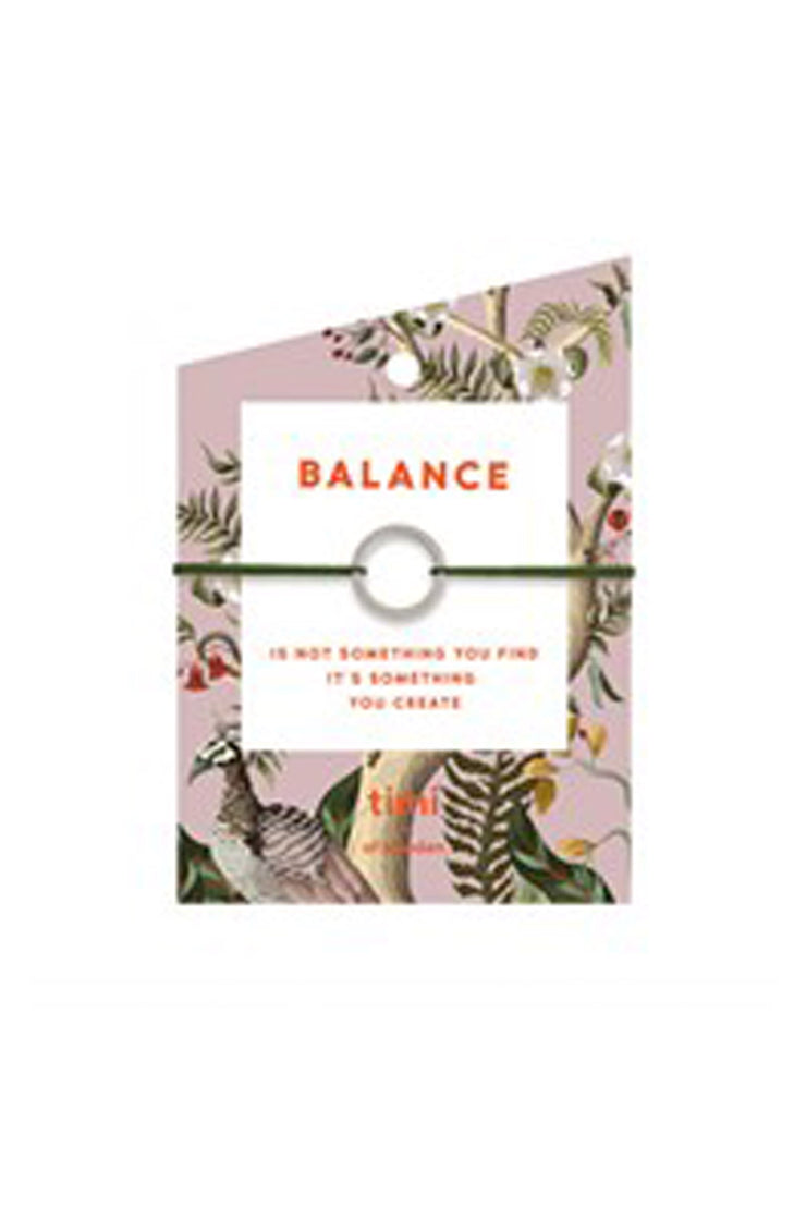 Balance Stretch Bracelet - Olive