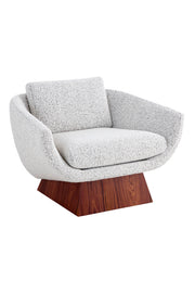 Rosewood Beaumont Lounge Chair - Olympus Peppersalt