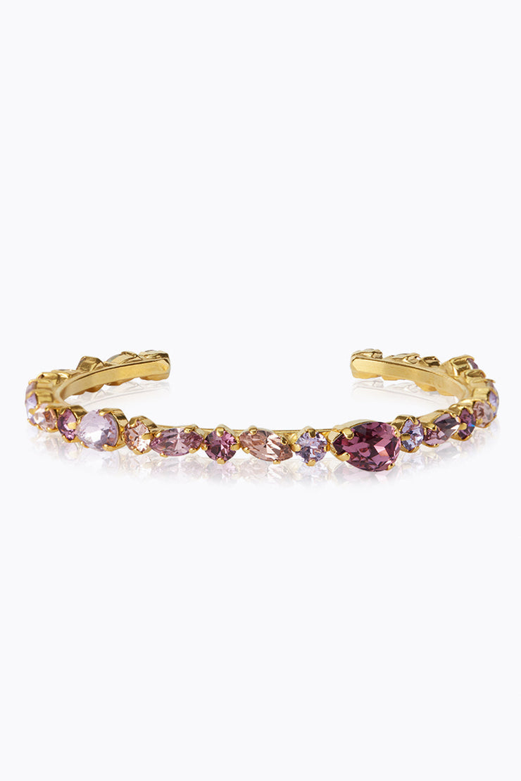 Antonia Bangle Gold - Violet Combo