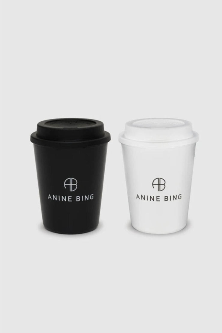 AB Cup 2 Pack - White and Black