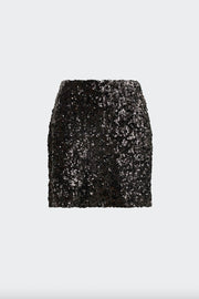 Jackson Sequin Skirt - Black