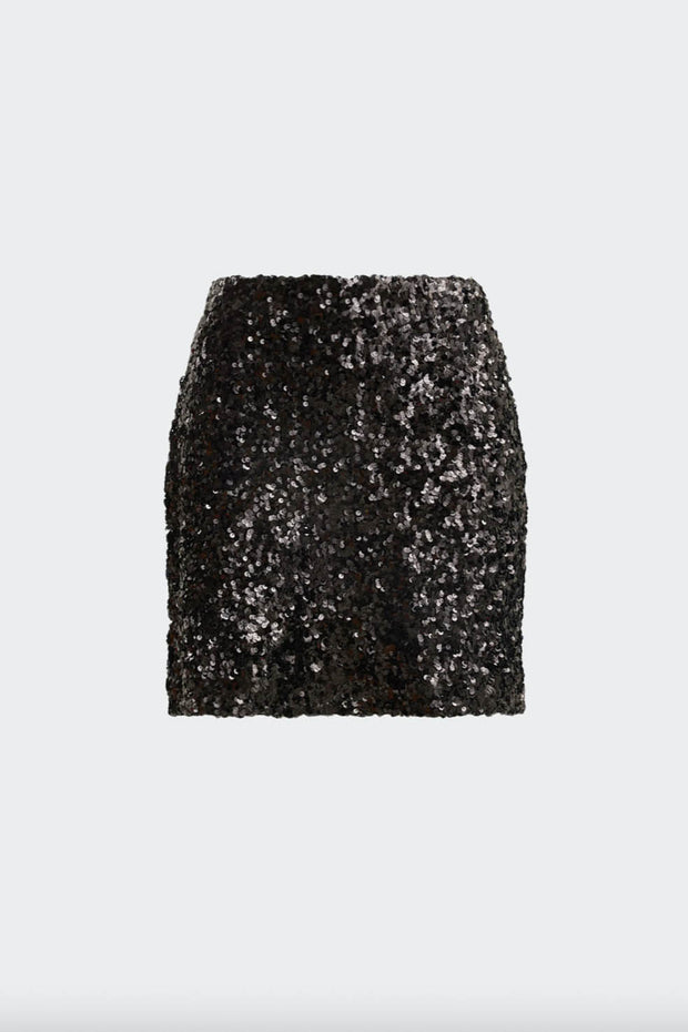 Jackson Sequin Skirt - Black