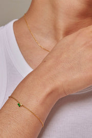 CHERRY BRACELET - Grass Green