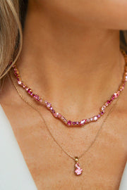 Antonia Necklace - Rose Combo