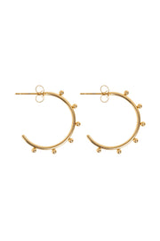 Gabriella - Soft Stud Hoop Earring