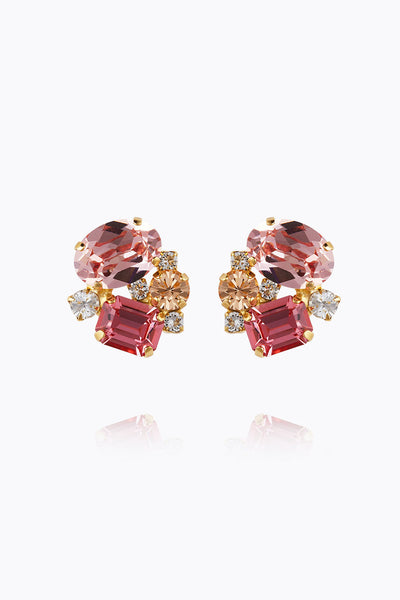 Mini Carolina Earrings - Pink Combo