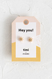 Crystal Star Stud Earrings