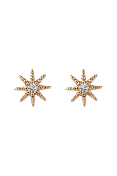 Crystal Star Stud Earrings