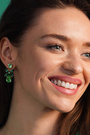 Mini Dione Earring - Peridot/Erinite