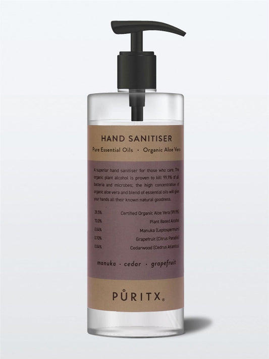 Hand Sanitiser 250 ml - Manuka, Cedar & Grapefruit Puritx - Nour Butikken
