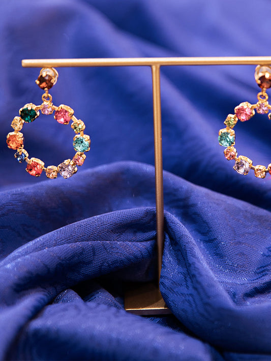Calanthe Earring - Rainbow Combo